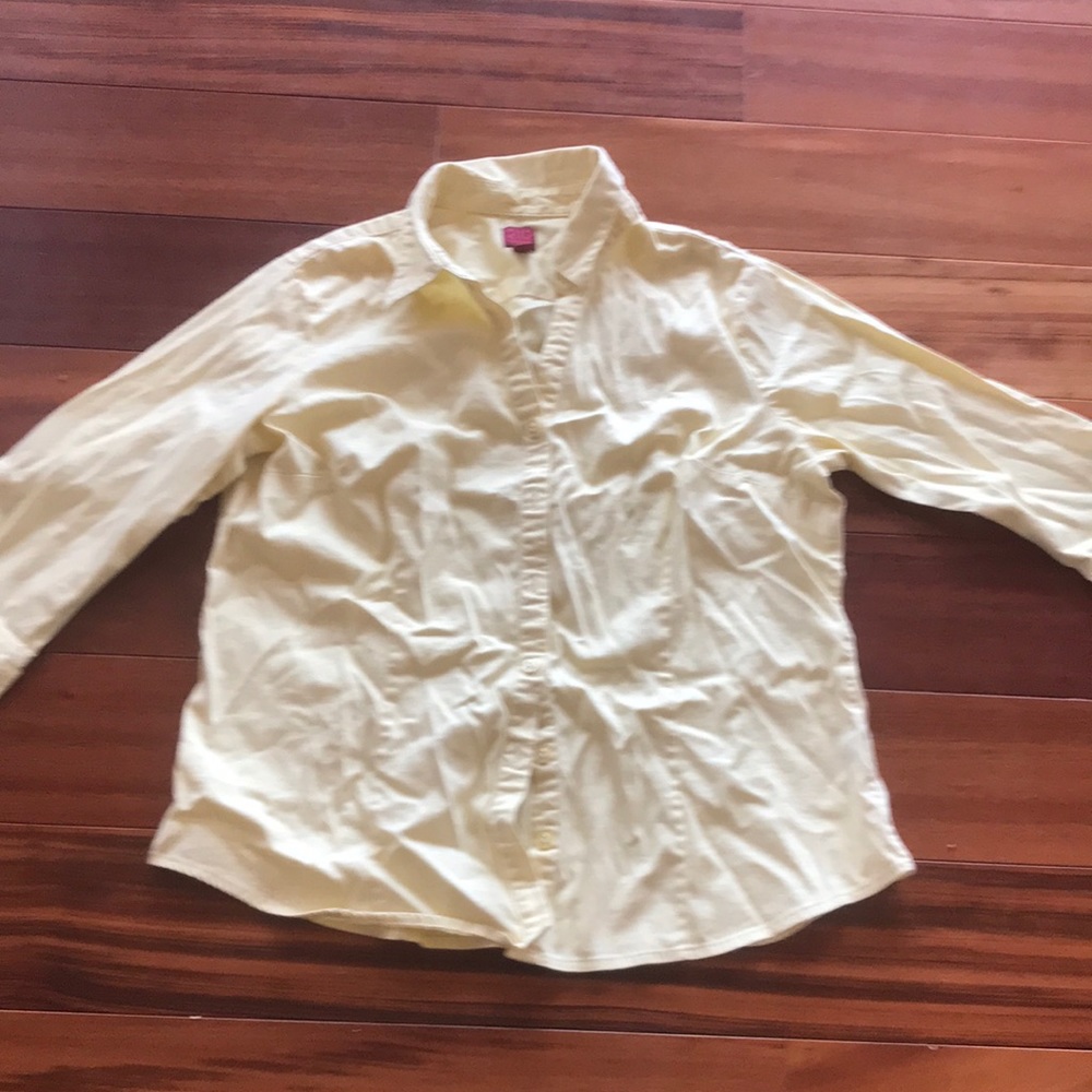 212 COLLECTION YELLOW BLOUSE